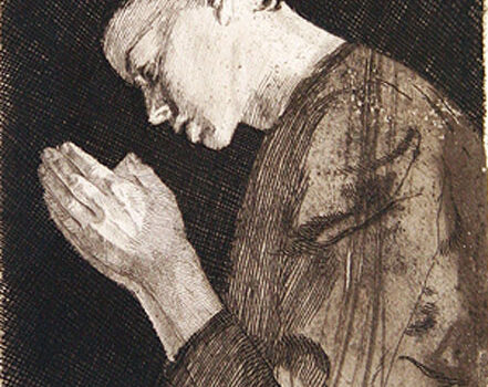 Käthe Kollwitz, Praying Girl